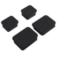 thumbnail image 3 of Crash Bar End  Rubber Cover, Front Axle Plug Slip Resistant Embossed  Rust Proof Dustproof  For Vehicle, 3 of 8
