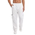 thumbnail image 5 of Arvbitana Cargo Sweatpants for Men Pants Casual Rope Fit Loose Sports Trousers Pants with Pockets S-XXL, 5 of 9