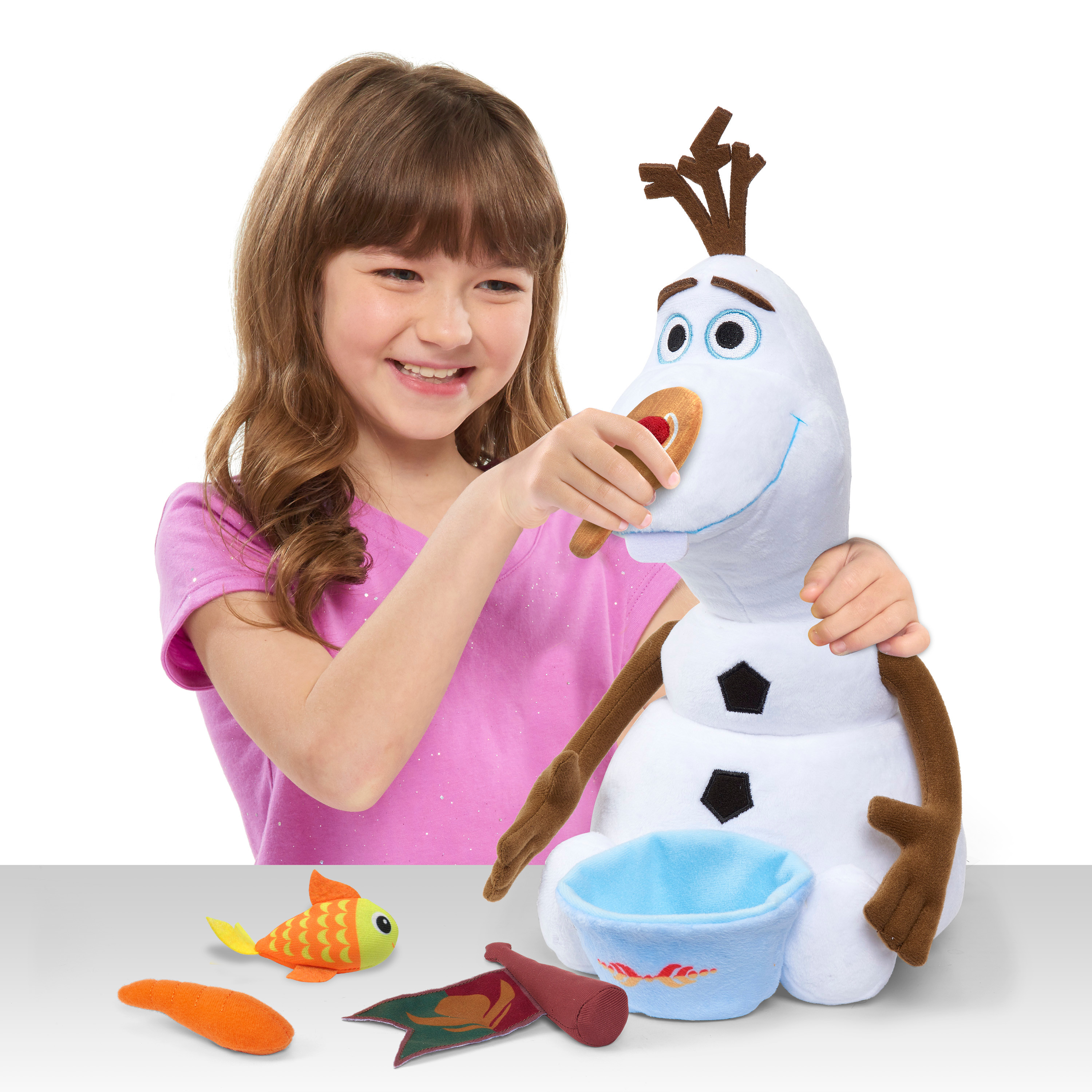 Disney Frozen Find My Nose 14-inch Olaf Plush, Officially Licensed Kids Toys for Ages 3 Up, Gifts and Presents - image 3 of 4