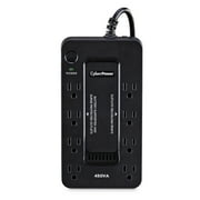 CyberPower SE450G1 - 450VA/260W Black Battery Backup UPS System with 8 Outlets and 5 ft Cord