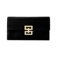 thumbnail image 5 of Women Clutch Bag Envelope Shape Bohemian Foldable Double-layer Straw Braided Solid Color Portable Summer Beach Vacation Handbag, 5 of 8