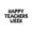 Black, variant on Letter Balloons - HAPPY TEACHERS WEEK 16" Inch Alphabet Letters Foil Mylar Balloon Teacher Appreciation Party Banner (Gold)