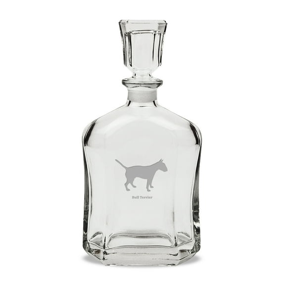 Bull Terrier 23.75 oz Classic Whiskey Decanter