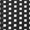 thumbnail image 5 of Better Homes & Gardens Lilah 2-Piece Wicker Outdoor Parisian Bistro Chairs, Black & White, 5 of 6