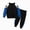 T208-Black, variant on NOLDARES Baby Boy Fall Clothes Set Long Sleeve Crewneck Sweatshirts Pants Cute Infant Newborn Outfits(T208-Grey)