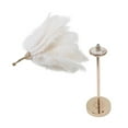 thumbnail image 1 of Lámpara De Escritorio Sensible Al Tacto, Lámpara De Plumas De Avestruz, Fácil Instalación, Interruptor Táctil, Atenuación De 3 Colores Con 30 Plumas Para Dormitorio, 1 of 7
