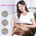 thumbnail image 5 of Usb Electric Shawl Blanket - Brown a Cushion Backrest with Warm Knee Pads, Removable and Washable 5V Temperature Control Large Shawl, 5 of 8