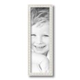 thumbnail image 2 of ArtToFrames 5" x 16" White Square Star Emboss Picture Frame, 5x16 inch White Wood Poster Frame (WOM-5125),  Pack, 2 of 7
