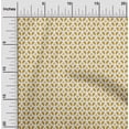 thumbnail image 2 of oneOone Polyester Spandex Mustard Yellow Fabric Geometrical Sewing Craft Projects Fabric Prints By Yard 56 Inch Wide, 2 of 4