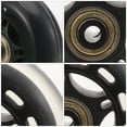 thumbnail image 6 of HOMEMAXS  2 Pcs Silent Wheel Skate Wheels Roller Skates Casters Black, 6 of 8