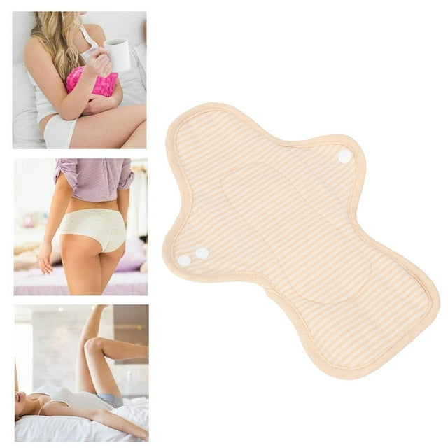 Toallas Sanitarias Menstruales, Lavables, Impermeables, Reutilizables, Transpirables, Toallas Sanitarias Para Mujeres, Portátiles Para Niñas Y Mujeres ANGGREK Otros
