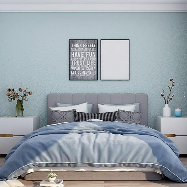 Papel pintado autoadhesivo impermeable y grueso de 50 x 1000 cm para dormitorio y sala de estar cálida, papel tapiz de fondo.