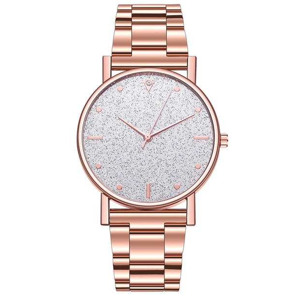 Price Down Sfonq Womens Watches ,Mothers Day Gift for Grilfriend Luxury Watches Quartz Watch Stainless Steel Dial Casual Bracele Watch,K Buy 2 Save 10%