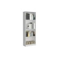 thumbnail image 7 of Clawson 4 Piece Living Room Set with 4 Bookcases, White, 7 of 7