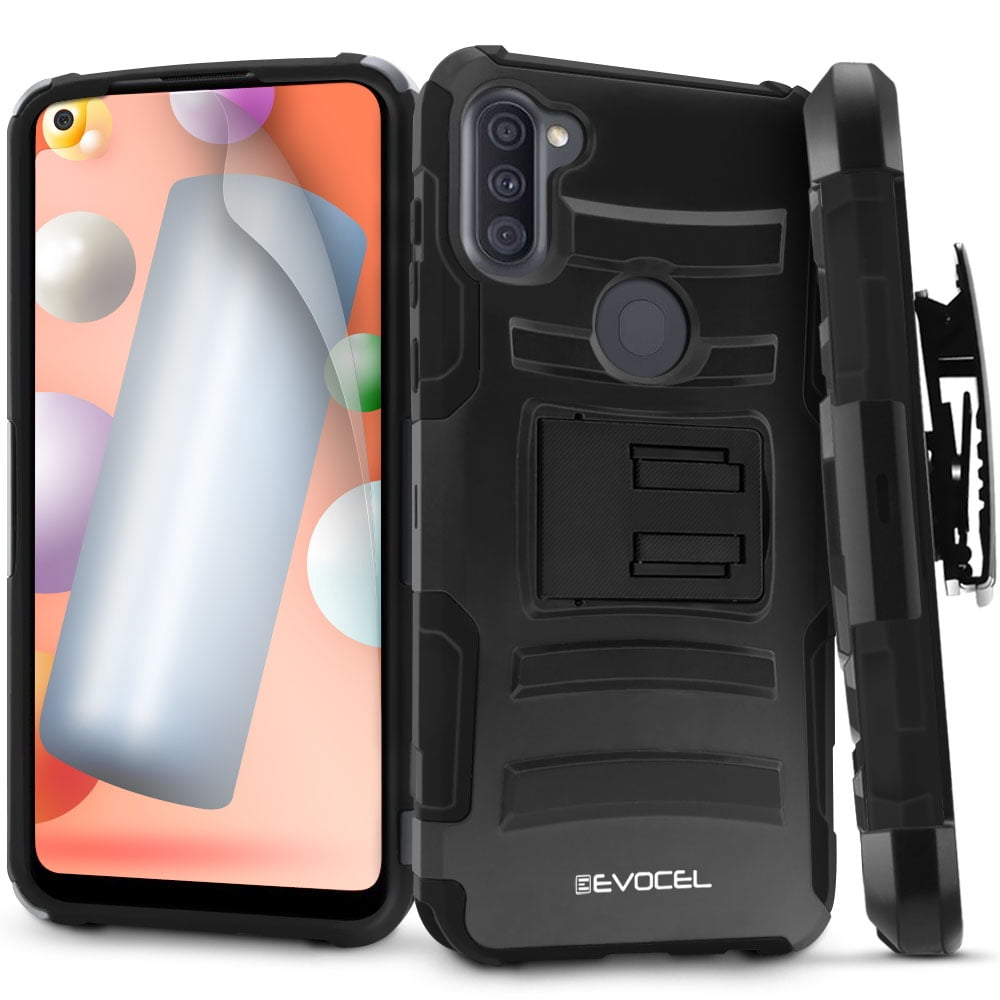Samsung Galaxy A11 Case, Evocel [Belt Clip Holster] [Kickstand] [HD