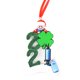 thumbnail image 5 of Decoración De Árbol De Navidad Personalizado Adornos De Navidad De Reunión Familiar Con Patrón De Papá Noel De Trébol De Cuatro Hojas Eigraketly HA041686-08, 5 of 6