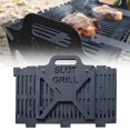 thumbnail image 2 of Slot Grill Bbq Grill For Easy Storage Upgraded Thickened Tool Setup Lightweight & Compact Portable Slot Grills For Camping Tailgating & Ou, 2 of 9