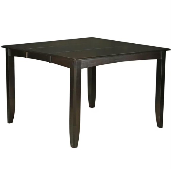 Pemberly Row Modern 54" Square Wood Dining Table in Cappuccino
