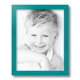 thumbnail image 2 of ArtToFrames 11x14 Inch Distressed Aqua Picture Frame, This Green Wood Poster Frame is Great for Your Art or Photos, Comes with Regular Glass (4485), 2 of 8