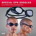 thumbnail image 2 of Antiparras de natación TYR Special Ops 3.0 transparentes, sin polarizar, 2 of 6