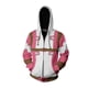 thumbnail image 1 of Moonsky Dead-poo& Wolve/rine Hoodies New Action Figures Sweatshirt Boys Girls Winter Pullover Chil-d Tops Clothes Gift Wolverine Costume Adult Zip-Up Hoodie Stage Show Costume#Pink 4XL, 1 of 3
