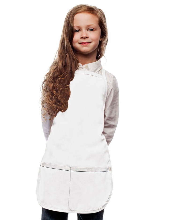 White Kids Apron by My Little Doc