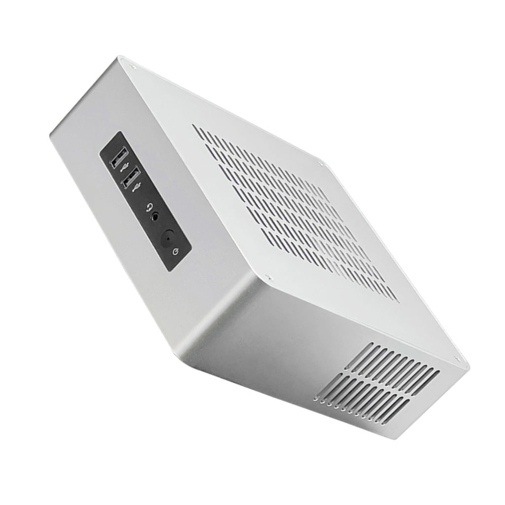 AOOOWER TA65 Mini-ITX HTPC Computer Case Mini Desktop Case with USB3.0 Port Industrial
