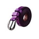 thumbnail image 1 of Cinturón delgado de mujer INSPIRE CHIC con hebilla de pin simple, ancho de 3/4", morado, 37 1/2", 1 of 5