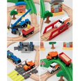 thumbnail image 3 of Vía de para niños Juguete de construcción de ferrocarril Juguetes de carretera con telemando, se la la adaptaciónción a la mayoría de las, 3 of 8