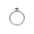 thumbnail image 3 of 1/2 Carat (Ctw) Oval Garnet Solitaire Ring in Sterling Silver, 3 of 5