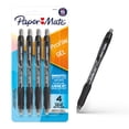 thumbnail image 1 of Paper Mate Profile Gel Pens, Medium Point (0.7 mm), Retractable, Black Ink, 4 Count, 1 of 6