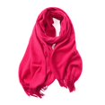 thumbnail image 2 of Lumtrix Winter Scarfs for Women 70.87 Inch Shawls Wraps Warm Cozy Spring Fall Soild Color Scarves C One Size, 2 of 5