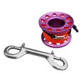 thumbnail image 6 of Scuba Diving Dive Reel Aluminum Alloy Finger Spool 15m Line Bolt Snap - , as described, 6 of 8
