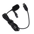 thumbnail image 4 of Micrófono de solapa Lavalier ANGGREK con cable 49 pies tipo C Plug and Play, 4 of 8