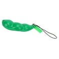 thumbnail image 1 of Children Adult Cute Pea Keychain Portable Anxiety Stress Relief Squeeze Bean Toy, 1 of 8
