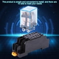 thumbnail image 1 of Stable and efficient Power Relay, Black Electrical Relays, Electrical 18000 times/hour for automatic control Home Motor  For electromechanical control, 1 of 7