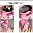 thumbnail image 4 of LHSHIDU Fozehlad Novelty Telephone Shaped Shoulder Bag Funny Retro Phone Crossbody Bag Totes Chain Purse, 4 of 6