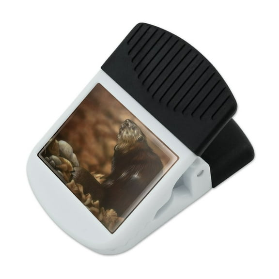 Beaver by the River Refrigerator Fridge Magnet Magnetic Hanging Hook Note Snack Clip