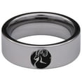 thumbnail image 4 of Goat Tungsten Carbide Ring, 4 of 9