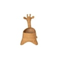 thumbnail image 3 of Kouboo Giraffe Shaped Wicker Basket, Safari Theme Nursery Décor Basket, Toy Organizer Basket for Home, Natural Color, 3 of 6