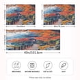thumbnail image 2 of Ryvnso Satin Pillowcase Autumn Lake Landscape Pillow Cases Standard Size 30x20in, 2 of 6