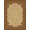 Brown Ivory Rust, Pattern 17, variant on ODIKA 8'x10' Washable Area Rug Print Spotted Mosaic Tonal Patchwork Blocks Brindle Bold Cow Flowing Dynamic for King Size Bedroom Under Bed, Master Suite, Non-Shedding, Easy Care