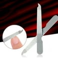 thumbnail image 5 of MesaSe Nail Files for Natural Nails Stainless Steel Metal Nail File Ergonomic Buffer Nail File 10-Pack, 5 of 5