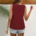 thumbnail image 5 of Women's Tank Tops & Camisoles with Free Shipping Loose Fit Sleeveless Shirts Under $10 Lightweight Beachwear, 5 of 5