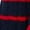 Maritime Blue/Red, variant on Planet Gold Juniors Striped Rib Knit Sweater Maritime Flame Combo M
