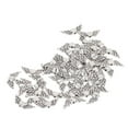 thumbnail image 3 of Wing Spacer Beads, Retro Style Silver Color 50Pcs Multi Purpose Angel Wing Spacer Beads  For DIY, 3 of 8