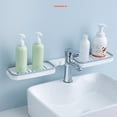 thumbnail image 4 of Baño Montada En La Pared, Estante Sin Perforaciones, Soporte Para Escurridor De Almacenamiento, Estante De Ducha De Esquina, Estantes, Accesorios De Baño Eigraketly HA045382-02, 4 of 6