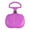 Purple, variant on LEHOZIHEQ Skiing Board, Portable Skiing Board Plastic For Winter Skiing, Snow Sled Board With Big Handle For Kids Adults Snow, Grass And Sand Boarding