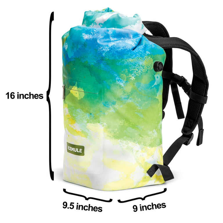 IceMule Jaunt Large 15 Liter 12 Can Soft Insulated Waterproof Backpack  Cooler