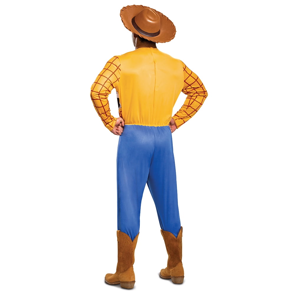 Disney Toy Story Woody Halloween Family Matching Costume for Adults, Mens Size L (36/38), by Disguise